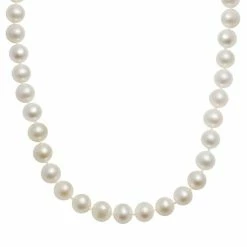Cheap 🌟 Unbranded 10k Gold Freshwater Cultured Pearl Necklace - 16" 🧨