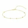 Wholesale 🌟 Unbranded 14k Gold Star Station Anklet 🤩