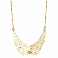 Best reviews of ⭐ Unbranded 10k Gold Angel Wings Necklace 💯