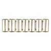 Cheap 🛒 Unbranded Set Of 7 Hinged Flower Vases Gold ❤️