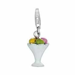 Best deal 🛒 Unbranded Sterling Silver Ice Cream Sundae Charm ⭐