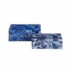 Flash Sale 🛒 Unbranded Atlantis Nested Hinged Box Table Decor 2-piece Set 🌟