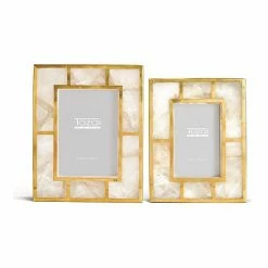 Best Pirce 🎁 Unbranded White Quartz Frame 2-piece Set 👏