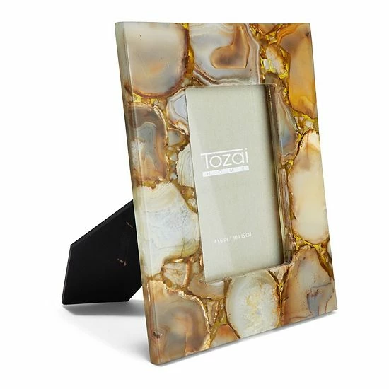 Wholesale ๐ฏ Unbranded Amber Agate Photo Frame 2-Piece Set ๐งจ - Image 2