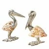 Cheapest 😍 Unbranded Set Of 2 Shell Sculpture Pelicans 🎉