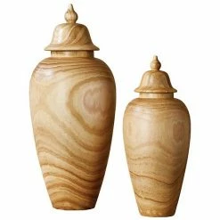 Buy 🔔 Unbranded Set Of 2 Covered Temple Jars 🔔