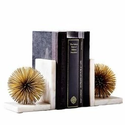 Discount 🌟 Unbranded Set Of 2 Gold Starburst Bookends ⌛