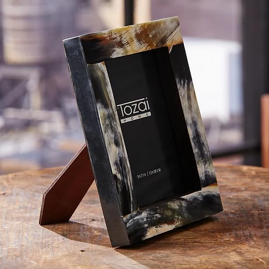 Deals 👍 Unbranded Set Of 2 Horn Photo Frames ✔️ - Image 4