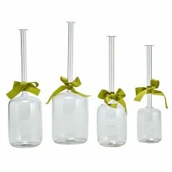 Flash Sale 🌟 Unbranded Set Of 4 Jug Vases With Ribbon 🎁