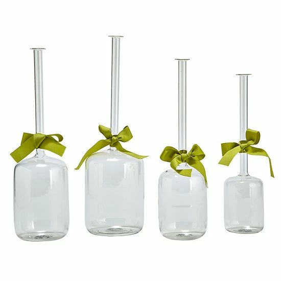 Flash Sale ๐ Unbranded Set Of 4 Jug Vases With Ribbon ๐