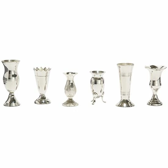 Top 10 ✨ Unbranded Queen Anne Set Of 6 Silver Vases 🎉