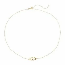 Budget 😀 Unbranded 14k Gold Handcuff Necklace 🔥