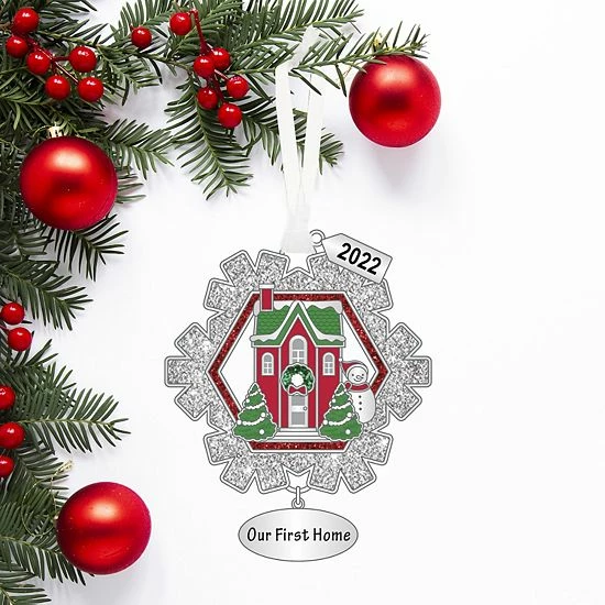 Cheap ๐งจ Unbranded Our First Home Snowflake ๐ Christmas Ornament โญ - Image 2