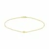 Deals 😉 Unbranded 14k Gold Cross Anklet 🎉