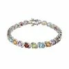 Outlet 👏 Unbranded Sterling Silver Gemstone Bracelet 🤩