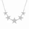 Top 10 ⌛ Unbranded Sterling Silver 1/4 Carat T.W. Diamond Star Necklace 👏