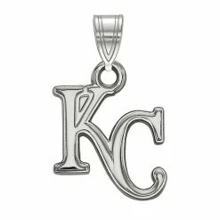 Best deal 🔔 Unbranded LogoArt 14k White Gold Kansas City Royals Small Pendant 🤩