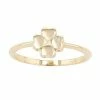 Best deal ⭐ Unbranded 14k Gold Diamond Accent Clover Ring 😍