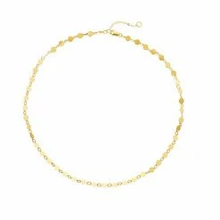 Outlet ✔️ Unbranded 14k Gold Pebble Chain Necklace ✨
