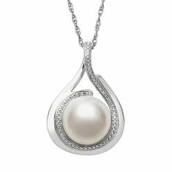 Best Pirce 👍 Unbranded Sterling Silver Freshwater Cultured Pearl Teardrop Pendant 🎉