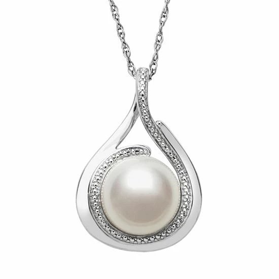 Best Pirce ๐ Unbranded Sterling Silver Freshwater Cultured Pearl Teardrop Pendant ๐