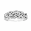 Cheapest 🤩 Unbranded 10k White Gold 1/2 Carat T.W. Diamond Band Ring 🎁