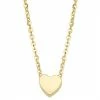 Wholesale ❤️ Unbranded 10k Gold Polished Heart Necklace 😍