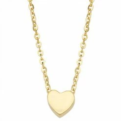 Wholesale ❤️ Unbranded 10k Gold Polished Heart Necklace 😍