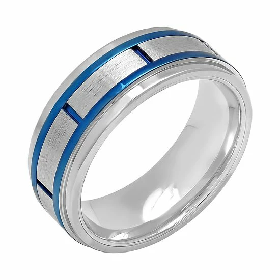 Coupon ๐ฅ Unbranded Men's Two-Tone Stainless Steel Brick Band ๐ - Image 2