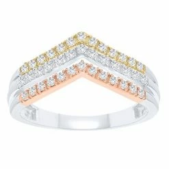 Wholesale 👍 Unbranded 14k Gold Over Sterling Silver 1/3 Carat T.W. Diamond Heart Ring 🥰