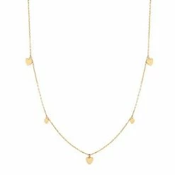 Best deal 👏 Unbranded 14k Gold Heart Drop Chain Necklace ❤️