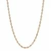 New ⌛ Unbranded Forever 18K Rose Gold Dorcia Chain Necklace 🔥