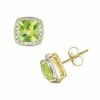 Top 10 ✨ Unbranded 14k Gold 1/8-ct. T.W. Diamond And Peridot Stud Earrings 🔔