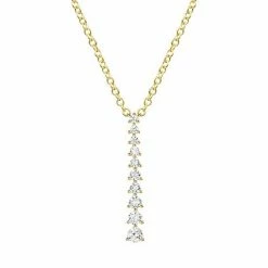 Best reviews of ❤️ Unbranded 1/3 Carat T.W. Diamond Drop Necklace Gold Tone 🔔