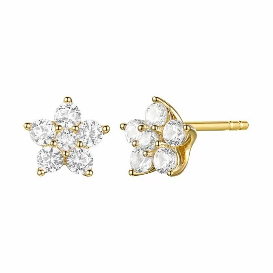 Budget โจ Unbranded 1/2 Carat T.W. Diamond Star Stud Earrings Sterling ๐ฅ - Image 3