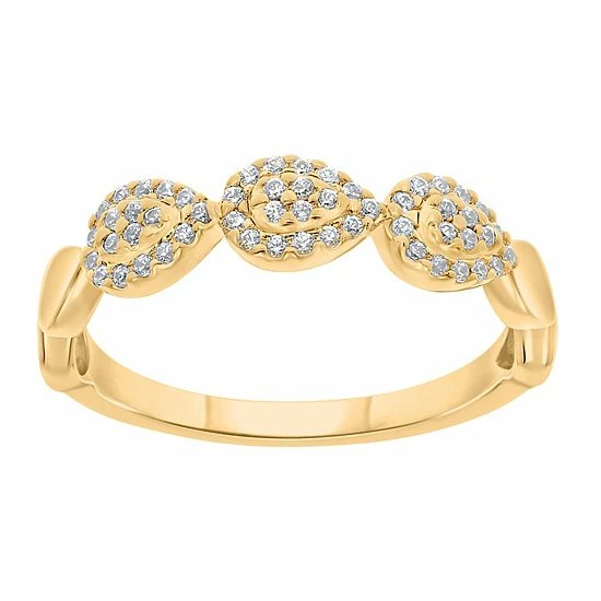 Best reviews of ✨ Unbranded 10k Gold 1/5 Carat T.W. Diamond Teardrop Ring ✔️ - Image 6