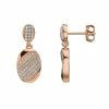 Coupon ❤️ Unbranded 18k Rose Gold Over Sterling Silver Drop Earrings ✨