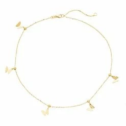 Best reviews of 😍 Unbranded 14k Gold Butterfly Charm Necklace 🎁