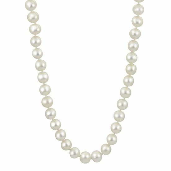 Wholesale ๐ Unbranded Sterling Silver Freshwater Cultured Pearl & White Topaz Accent Necklace ๐