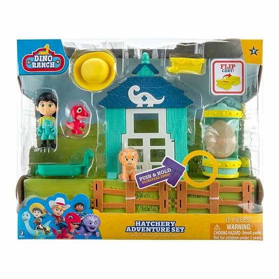Promo ⭐ Unbranded Dino Ranch Medium Environmental Hatchery Adventure Figure And Aceessories Set 😀