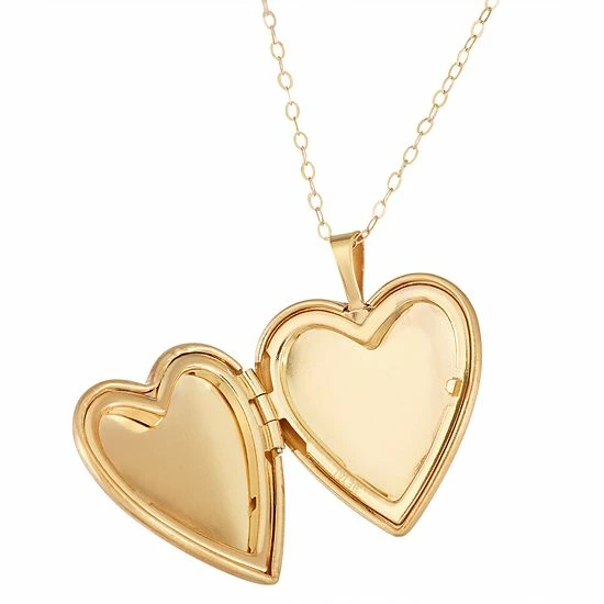 Outlet ๐คฉ Womens Unbranded 10K Gold Heart Mom Pendant โญ - Image 2