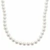 Best Sale 👏 Unbranded 18k White Gold AAA Akoya Cultured Pearl Necklace - 16 In. 🤩