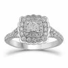 Coupon 😀 Unbranded Platinum 1 Carat T.W. Diamond Cushion Halo Engagement Ring 😉