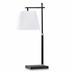 Coupon 😍 Unbranded Transitional Black Steel Task Desk Lamp With Gold Accents 😉