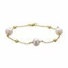 Coupon 😉 Unbranded 14k Gold Over Sterling Silver Freshwater Cultured Pearl Bracelet ⌛