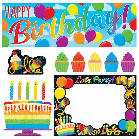Cheap ๐ Unbranded Rainbow ๐ Birthday Wipe Off Learning Set ๐ - Image 2