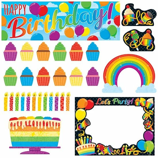 Cheap ๐ Unbranded Rainbow ๐ Birthday Wipe Off Learning Set ๐ - Image 4
