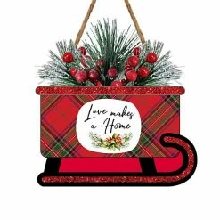 Deals 🌟 Unbranded Love Makes A Home 🎄 Christmas Ornament 🔥
