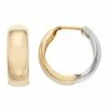 Wholesale 😉 Unbranded 14k Two-Tone Gold Hoop Earrings 👍