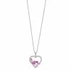 Top 10 ❤️ Unbranded Sterling Silver Gemstone Heart Pendant Necklace 😉